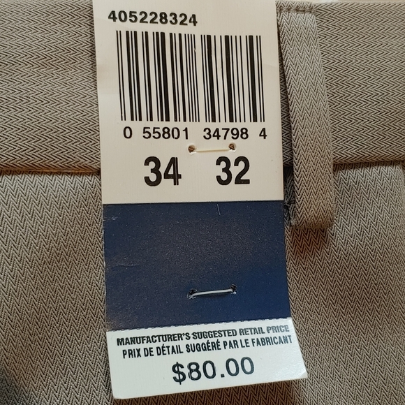 NWT Dockers Men Khakis 34x32 - Picture 9 of 10